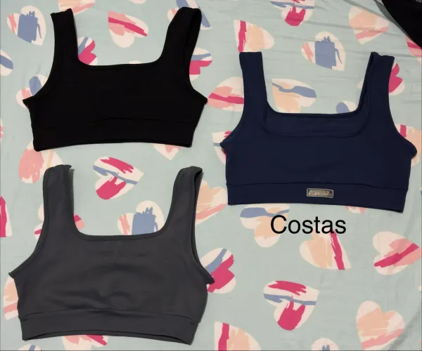 Kit 6 Tops Fitness Riofinesse - Tamanho G