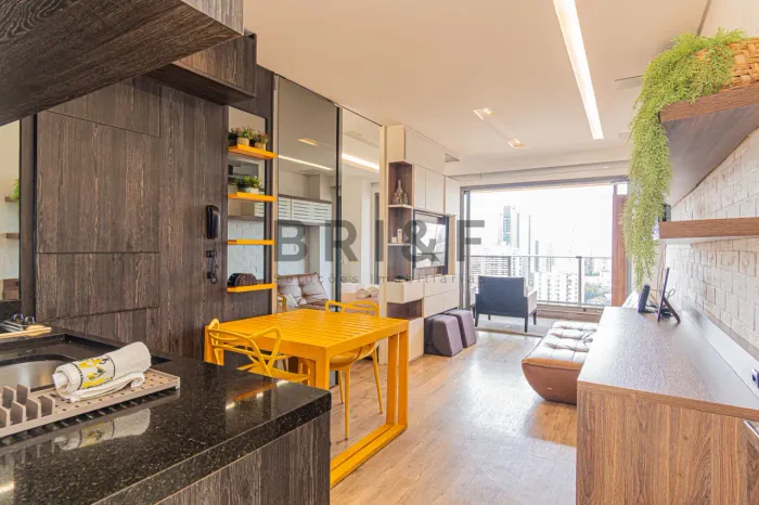 APARTAMENTO PARA LOCAÇÃO HABITARTE 41 M², 1 DORM, 1 VAGA MOBILIADO - BROOKLIN - SÃO PAULO
