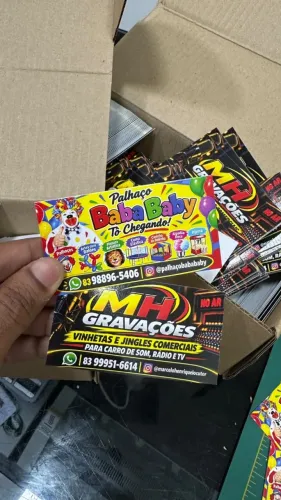 1000 cartões de visita por apenas R$ 120,00 - Arte Grátis!