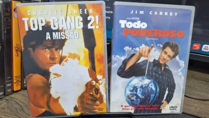 DVD Top Gang 2 e Todo Poderoso