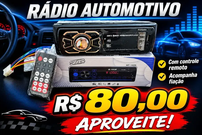Rádio automotivo