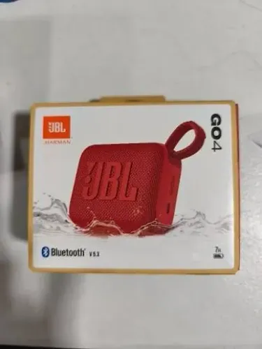 JBL GO 4 Vermelha 