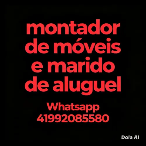 Montador de móveis marido de aluguel fretes