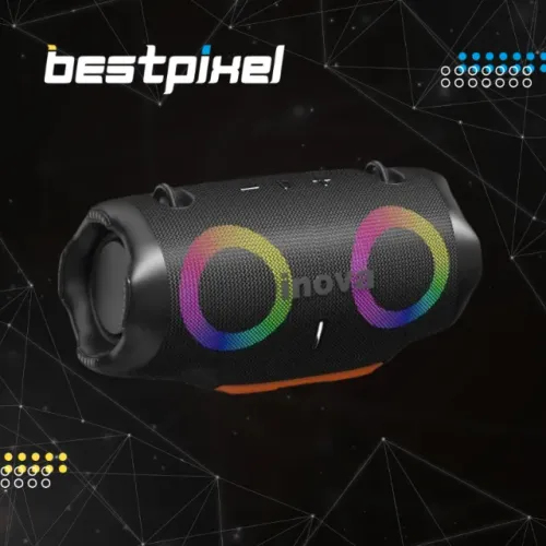 Caixa de Som Bluetooth Inova Xtreme 4 RGB TWS IPX6 Portátil