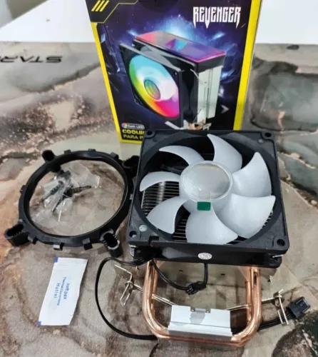 Air cooler REVENGER RGB 90mm.