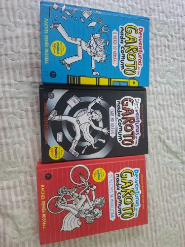 Kit Livro Desaventuras de um garoto nada comum Vol 1, 2 e 3