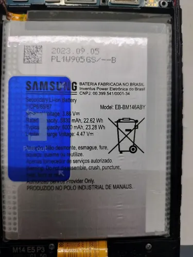Bateria Samsung m14 original 