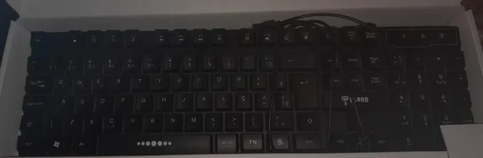 Kit gamer mause e teclado clanm