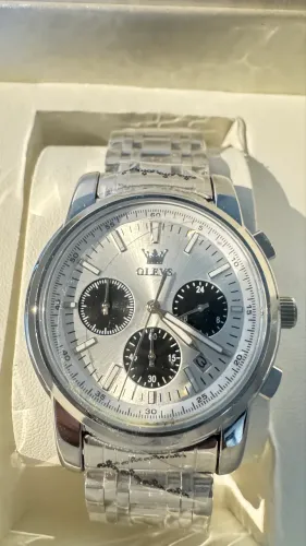 Relógio Olevs Cronógrafo 42mm novo