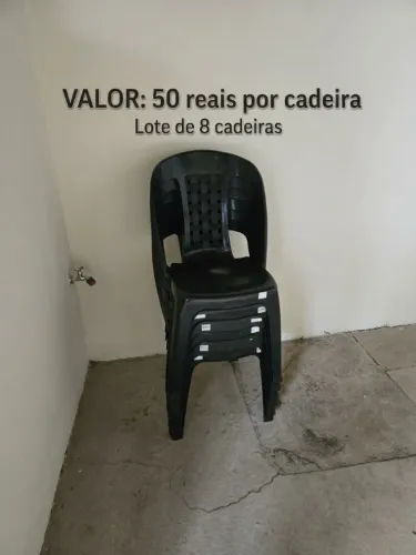 Conjunto de 8 cadeiras