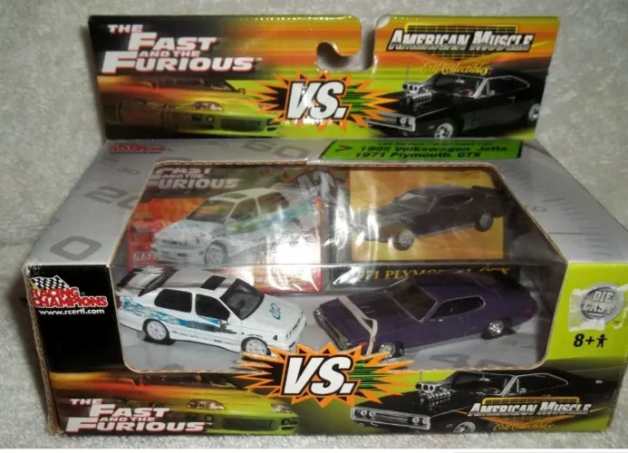 Set velozes e furiosos Jetta 1/64 