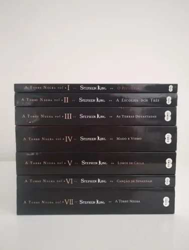 Livros Saga A Torre Negra - Stephen King (7 volumes)