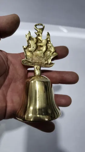 Sino de mesa bronze antiguidades 