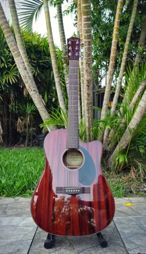 Violão Fender Dreadnought Cutaway  Mahogany