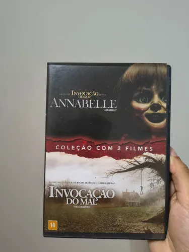 DVD Coleção 2 Filmes: Annabelle + Invocação do Mal (Original Warner Bros)