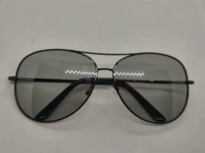 Òculos de Sol Polarizado Aviador Lente Clara