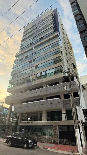 APARTAMENTO 4 QUARTOS, EDIFÍCIO PEDRA DO MAR, PRAIA A COSTA, MOBILIADO NA QUADRA DO MAR