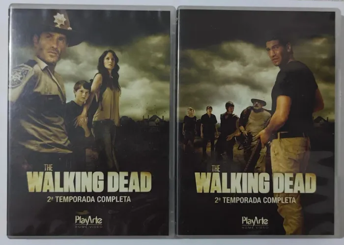 Box DVD 1° e 2° temporada The Walking Dead