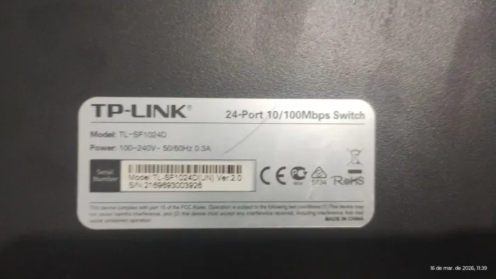 Swtich Tp link 24 portas
