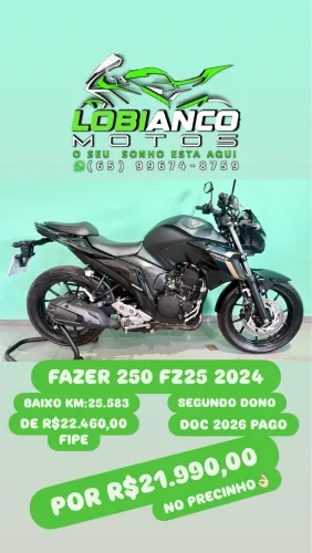 FZ25 FAZER 250 2024 VERDE