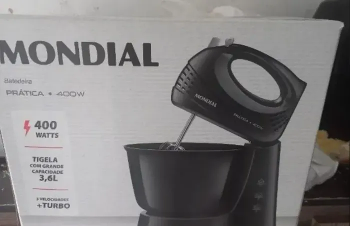 Batedeira pra bolo mondel 