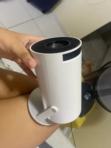 Projetor na caixa 