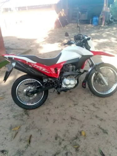 Honda nxr 160 bros 2019 branco/ vermelha