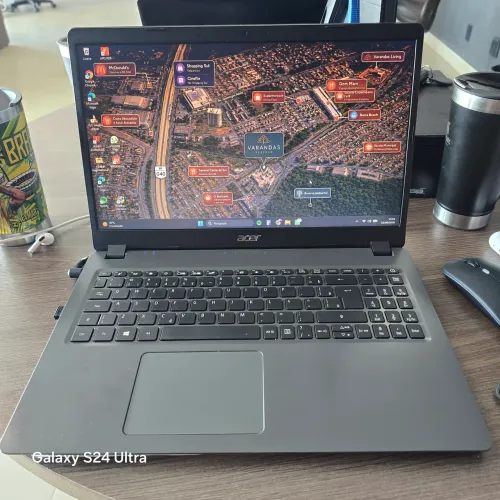 Notebook Acer Aspire 3 | Core i3 10° + 8GB DDR4 + 256GB NVME SSD + FONTE + 15'6 HD