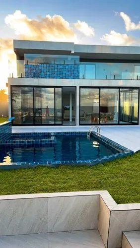 Casa de praia pé na areia