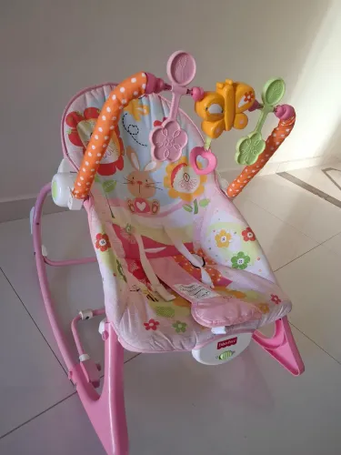 Cadeira de balanço Fischer price