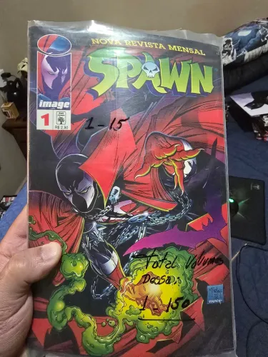 MEGA COLEÇÃO SPAWN - 168 REVISTAS - FASE CLÁSSICA - RARIDADE