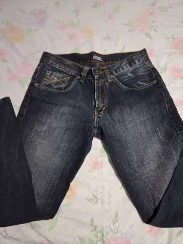 Calça taco jeans 
