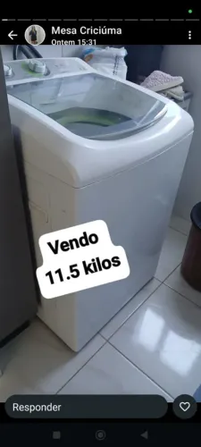 Vende-se uma máquina de lavar