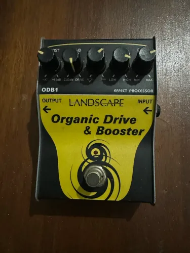 Pedal Landscspe Organic Drive e Booster para guitarra
