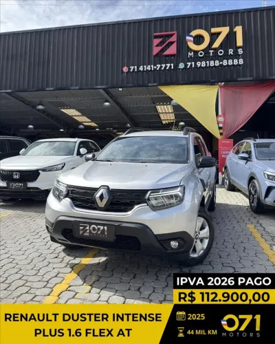 Renault Duster Intense Plus 1.6 16V Flex Aut. 2025