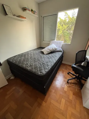 Cama box casal + colchão