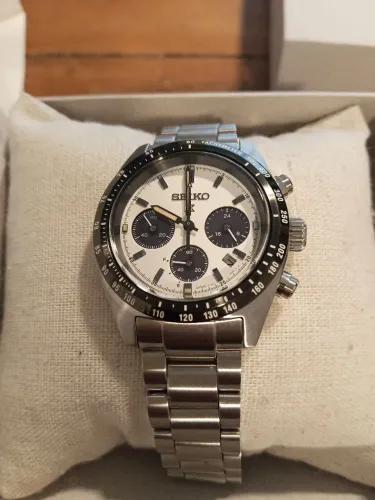 Seiko cronógrafo panda