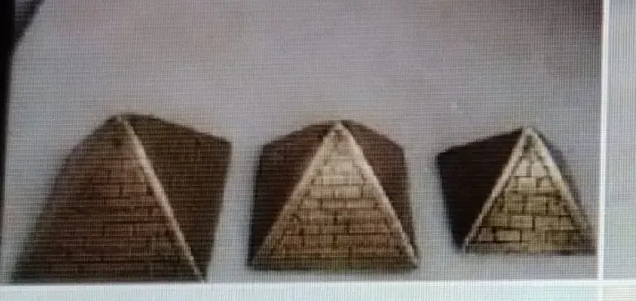 Vendo essas pirâmides do Egito