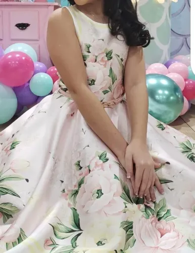 Vestido de festa infantil 
