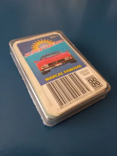 Super Trunfo carros anos 80/90