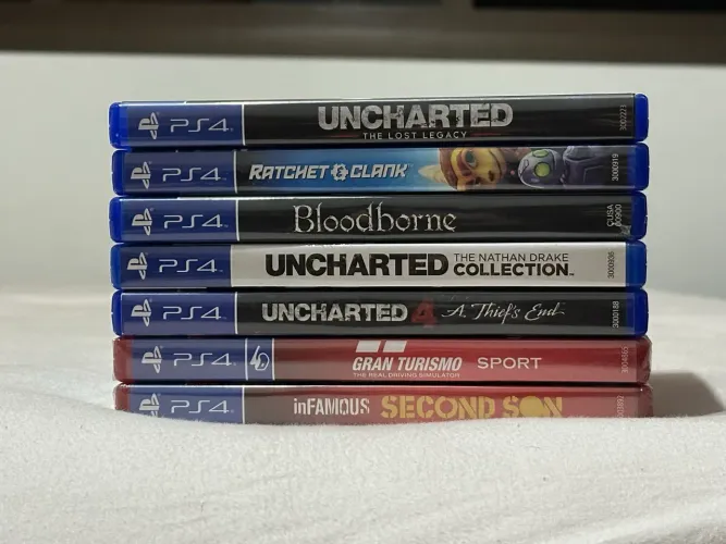Jogos ps4 usados e novos