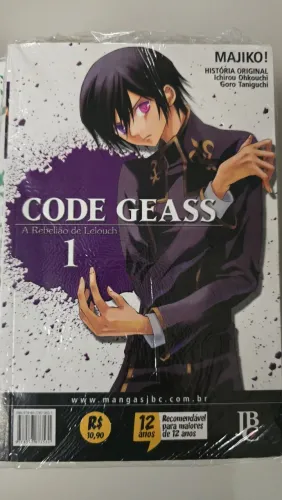 Coleção Completa Code Geass Lançada No Brasil