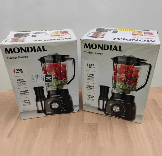 Liquidificador Mondial Turbo Power 2,2L Produto Novo na Caixa!