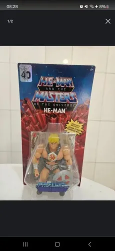 Boneco HeMan lacrado He-man 