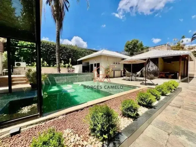 Casa com 3 quartos para alugar, 694 m² por R$ 26.000/mês - Santa Branca - Belo Horizonte/M