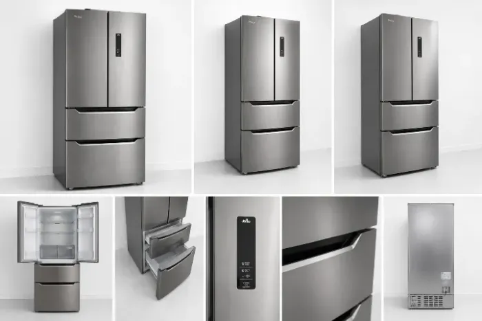 Geladeira Philco French Door inox