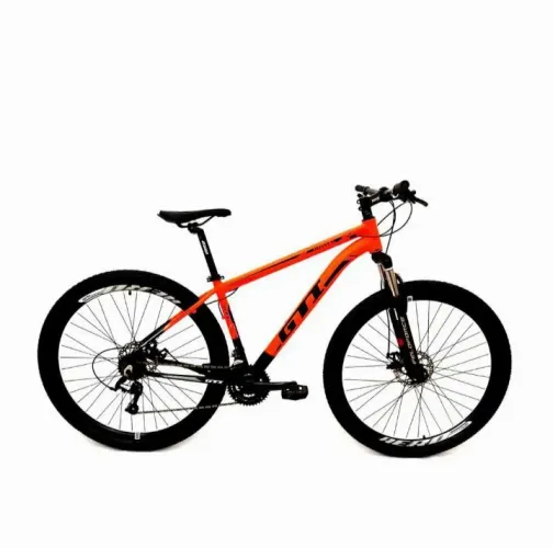 Bicicleta GTI Roma Aro 29 Quadro 19 Alumínio laranja/preto 21V 