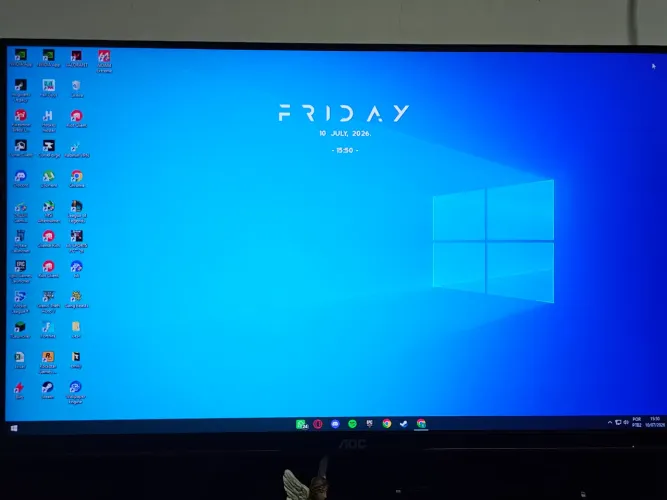 Monitor AOC 27" 144Hz IPS Full HD - Funcionando perfeitamente