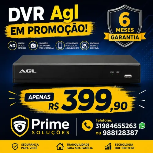 Sistema monitoramento Camera Cftv