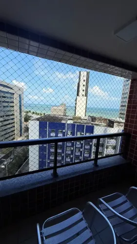 STUDIO MODERNO E ELEGANTE EM BOA VIAGEM CONFORTO, PRATICIDADE E LOCALIZAÇÃO PRIVILEGIADA!